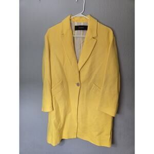 Zara Basic Women's Size XS Blazer Jacket Yellow